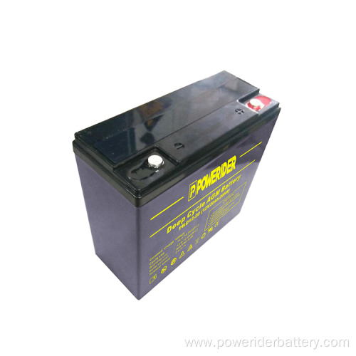 12v 20ah deep cycle vrla agm battery